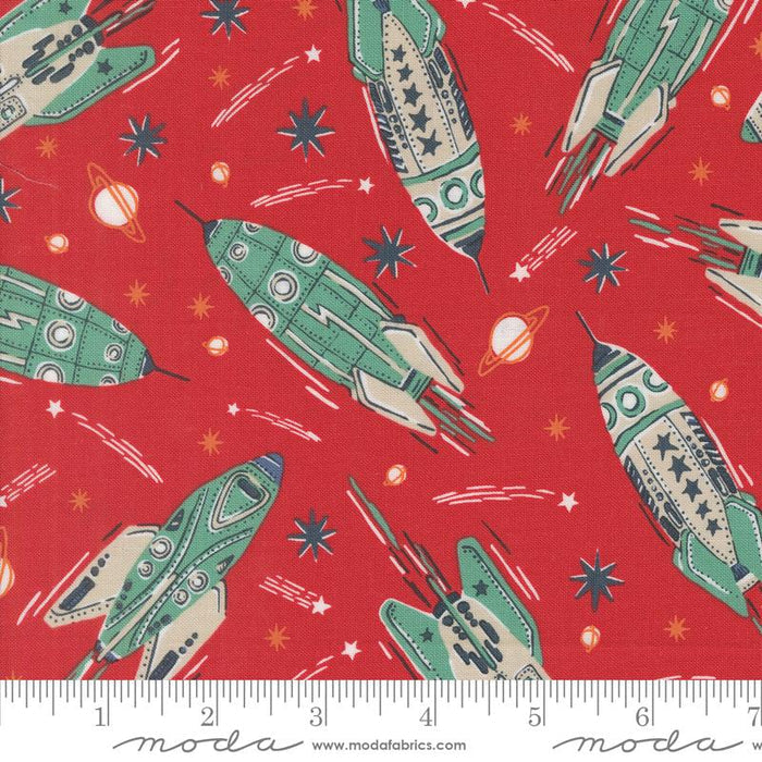 Blast Off Mars- Fat Quarter