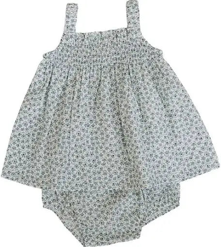 Blossom Bloomer Set | Blue