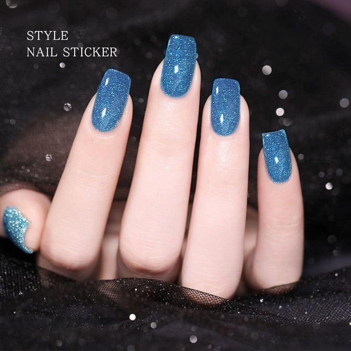 Blue Glitter