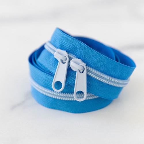 Blue Zippers