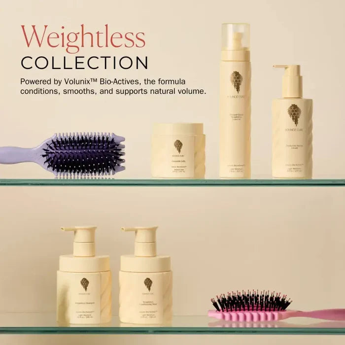 Weightless curly hair products & brushes for volume, smoothness, and defined curls
