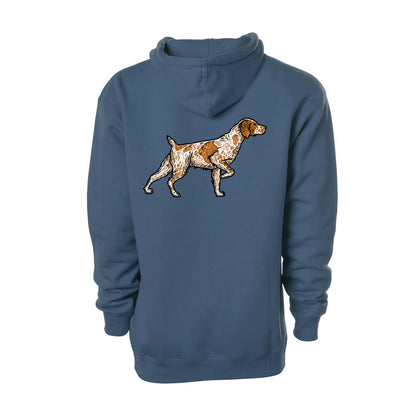 Orange Roan Brittany / Storm Blue / XS