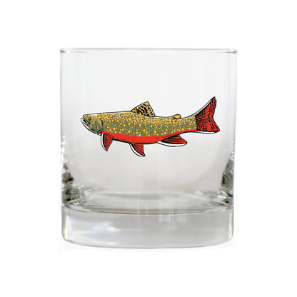 Brook Trout Whiskey Glass