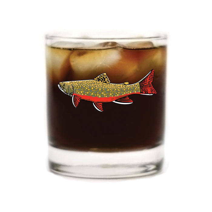 Brook Trout Whiskey Glass