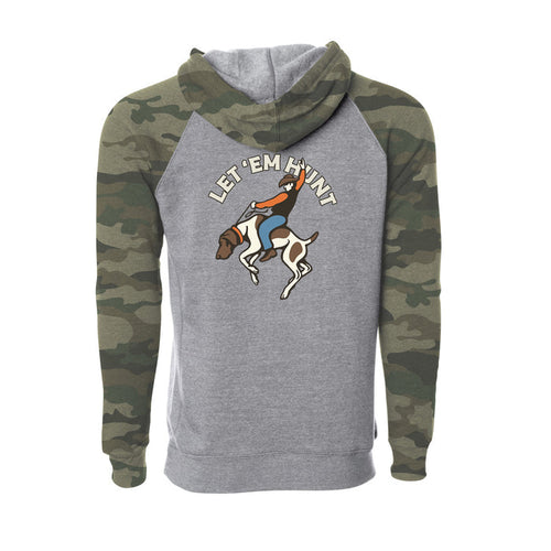 Bucking Bird Dog Kids Hoodie