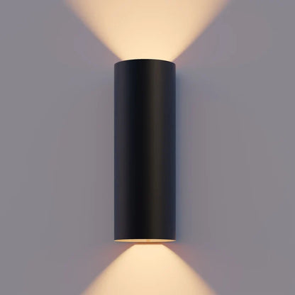 Calex Florence LED Wall Light - Up & Down - Black