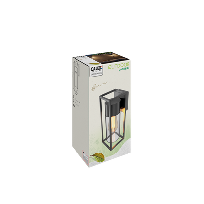 Calex Genoa LED Wall Light - E27 - Black
