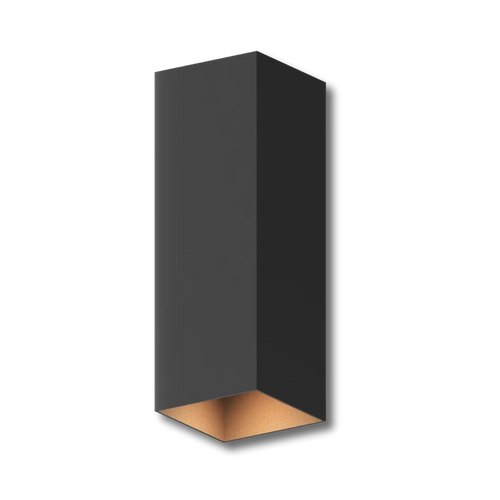 Calex Milan LED Wall Light - Up & Down - Black