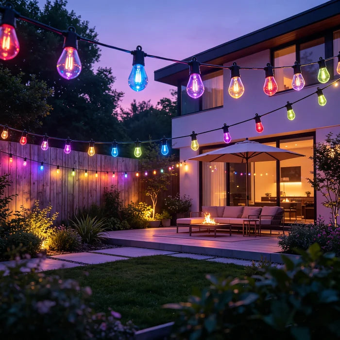 Calex String light 10M - Extendable - RGBIC + CCT