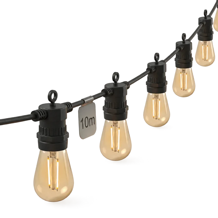 Calex String light 10M - Warm White - 10 bulbs