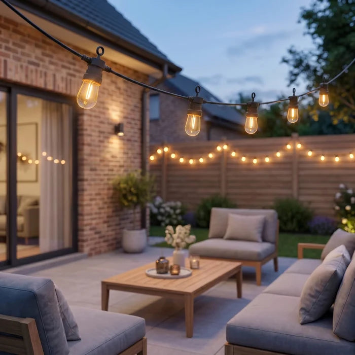 Calex String light 10M - Warm White - 10 bulbs