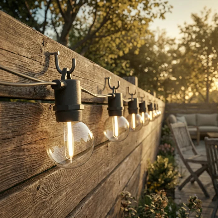 Calex Vista Outdoor String Light - 45M