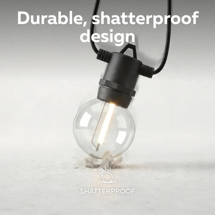Calex Vista Outdoor String Light - 45M