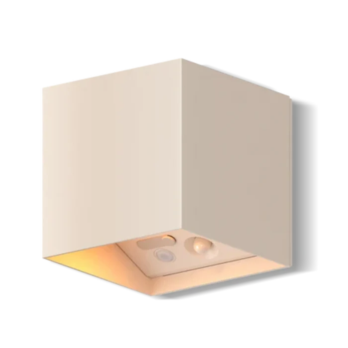Calex Volterra Rechargeable Wall Light - Up & Down - Sand