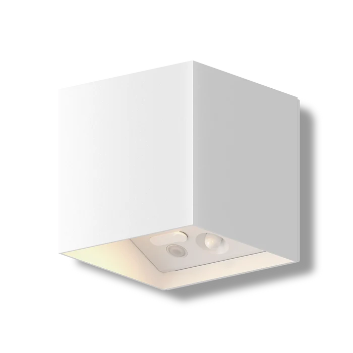 Calex Volterra Rechargeable Wall Light - Up & Down - White
