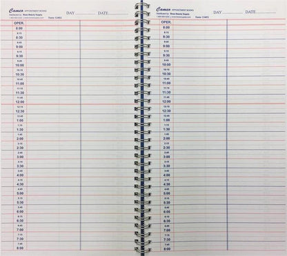 Cameo Appointment Book 2 Column Professional Salon Products