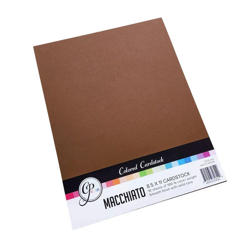 Catherine Pooler - Cardstock: Macchiato 8.5" x 11". Includes 10 sheets. Available at Embellish Away located in Bowmanville Ontario Canada