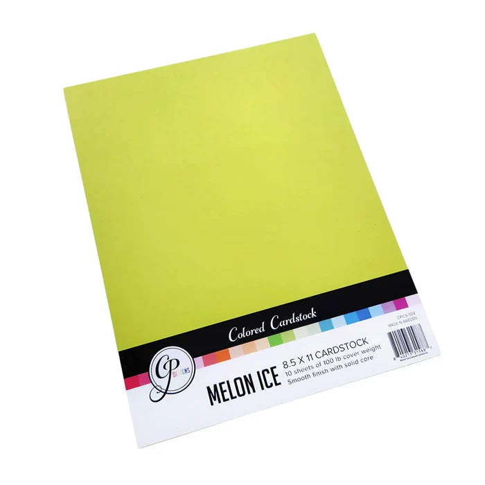 Catherine Pooler - Cardstock: Melon Ice 8.5" x 11". Includes 10 sheets. Available at Embellish Away located in Bowmanville Ontario Canada