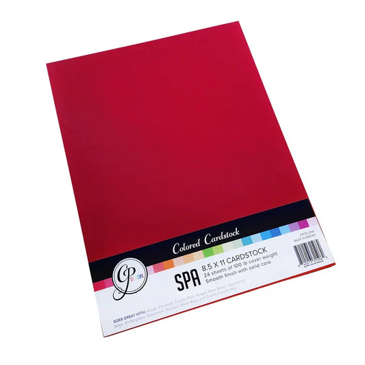 Catherine Pooler - Cardstock: Spa Mix 8.5" x 11". Includes 24 sheets; 2 of each colour. Available at Embellish Away located in Bowmanville Ontario Canada