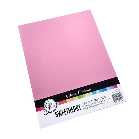 Catherine Pooler - Cardstock: Sweetheart 8.5" x 11". Includes 10 sheets. Available at Embellish Away located in Bowmanville Ontario Canada