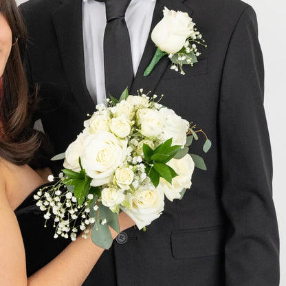 Classic White Prom Kit Close Up - Image