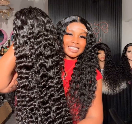 Closure Lush Deep Curls