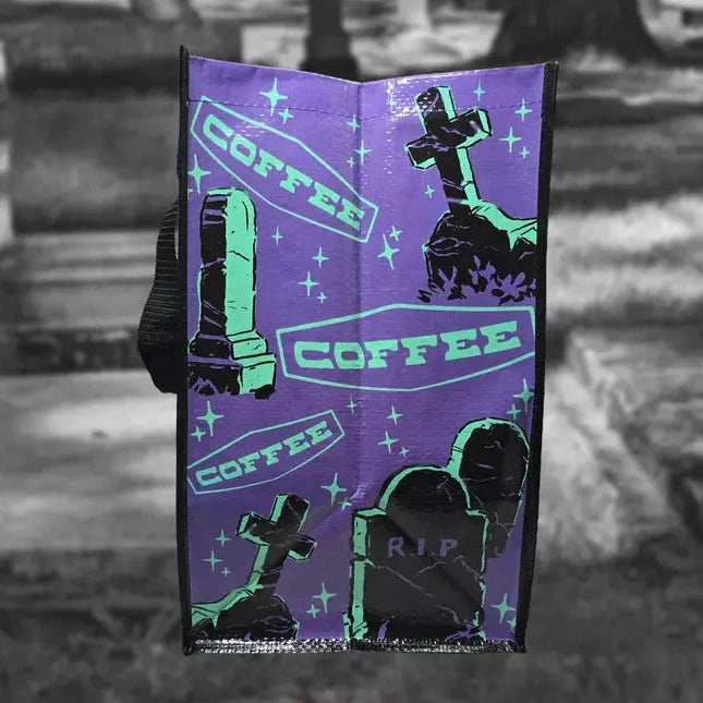 Coffee Gives Me Life Grocery Tote