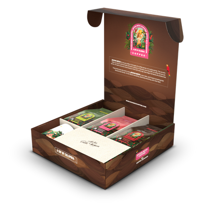 Colombian Journey Kit - Ground Coffee Mixed Roast X3 + Mug