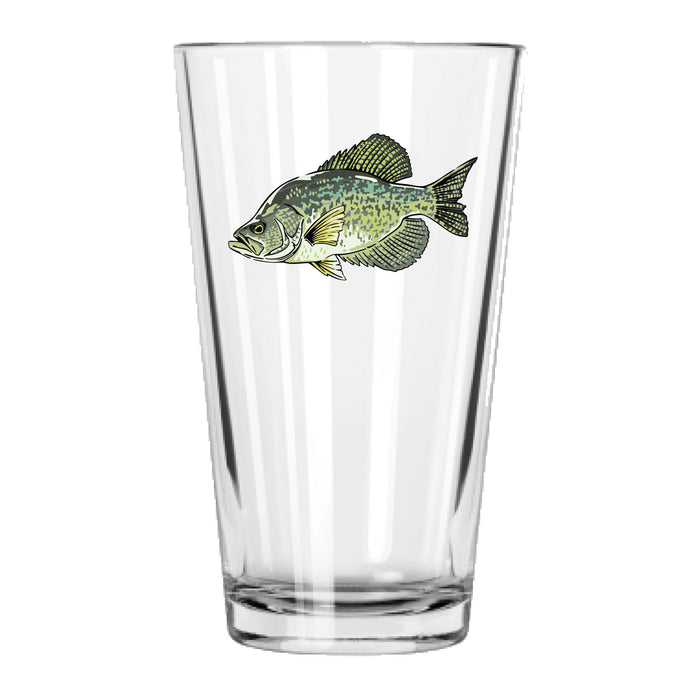 Crappie Pint Glass