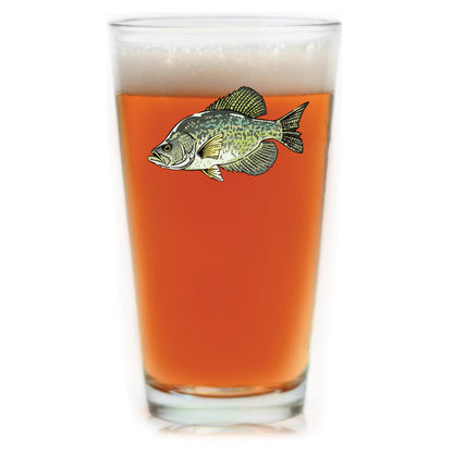 Crappie Pint Glass