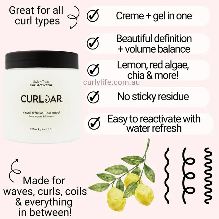 Curljar Creme Gel Curl Activator
