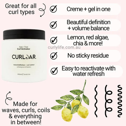 Curljar Creme Gel Curl Activator