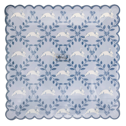 Diamond Bunny Pattern 9" Plate