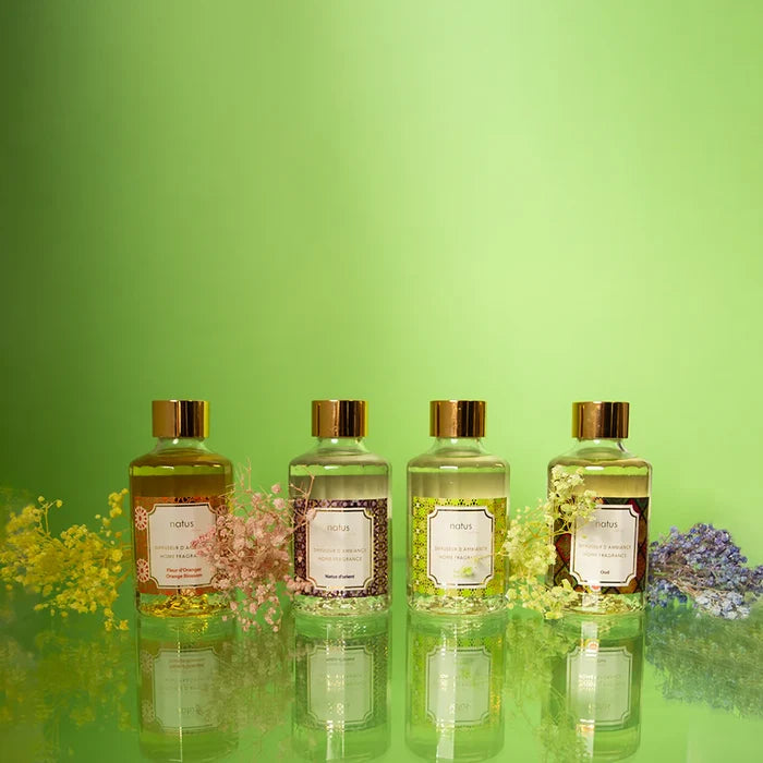 Diffuseur με αποξηραμένα άνθη 100ml. Τριαντάφυλλο