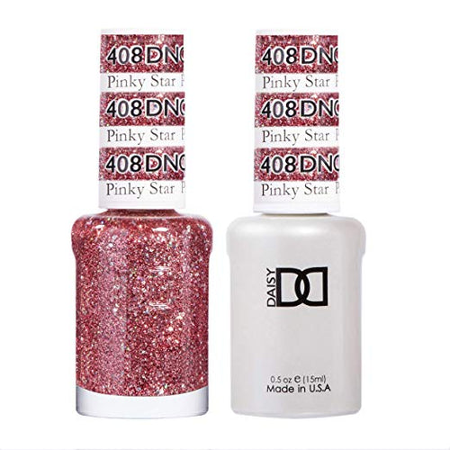 DND Gel Nail Polish Duo 408 - Pinky Star