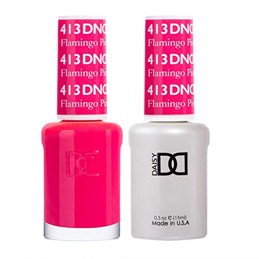 DND Gel Nail Polish Duo 413 - Flamingo Pink