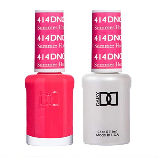 DND Gel Nail Polish Duo 414 - Summer Hot Pink