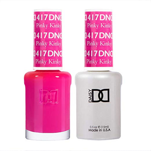 DND Gel Nail Polish Duo 417 - Pinky Kinky
