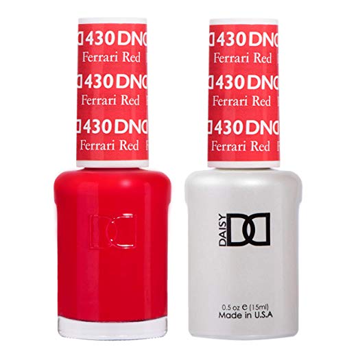 DND Gel Nail Polish Duo 430 - Ferrari Red