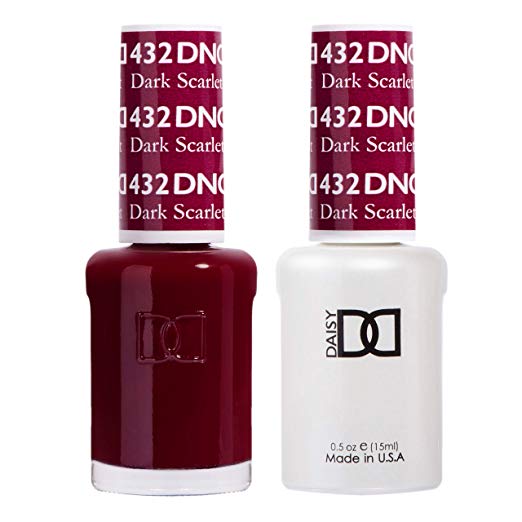 DND Gel Nail Polish Duo 432 - Dark Scarlet