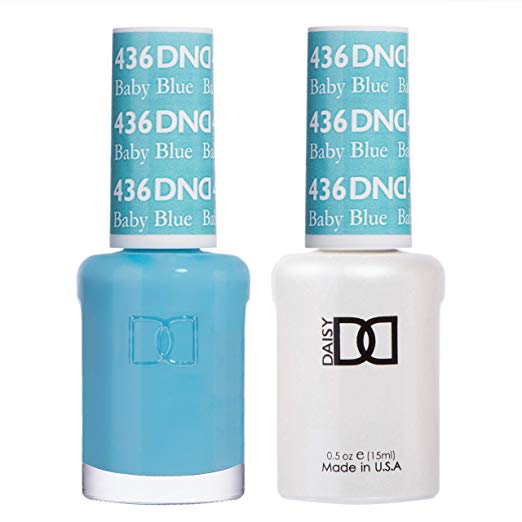 DND Gel Nail Polish Duo 436 - Baby Blue