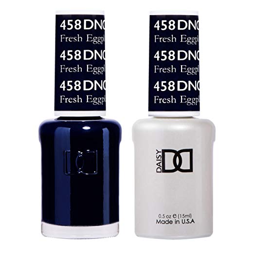 DND Gel Nail Polish Duo 458 - Fresh Eggplant