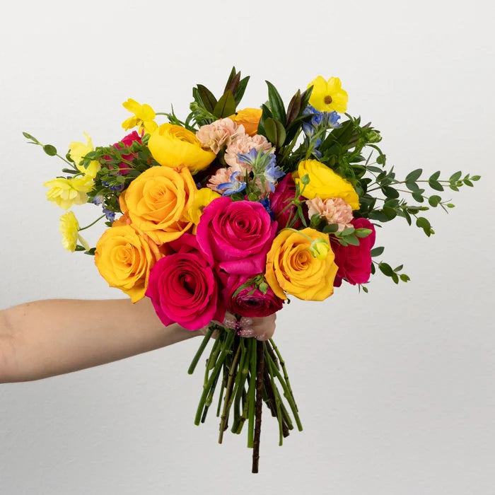 Dragonfruit Delight Flower Bouquet Close Up - Image
