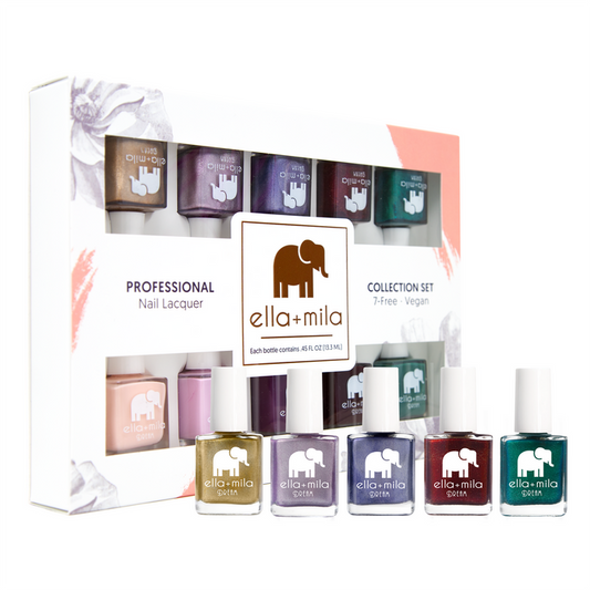 Dream Collection Set C 8-pack nail polish set in its gift box – ella+mila