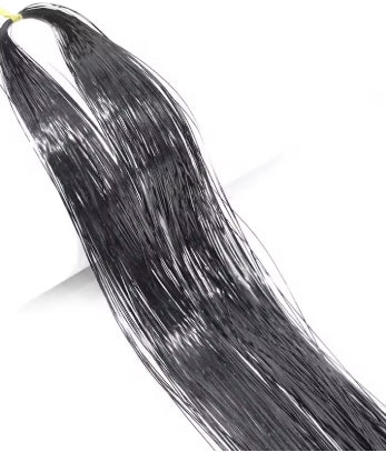 Dream Goddess Hair Synthetic Hair Tinsel BLACK