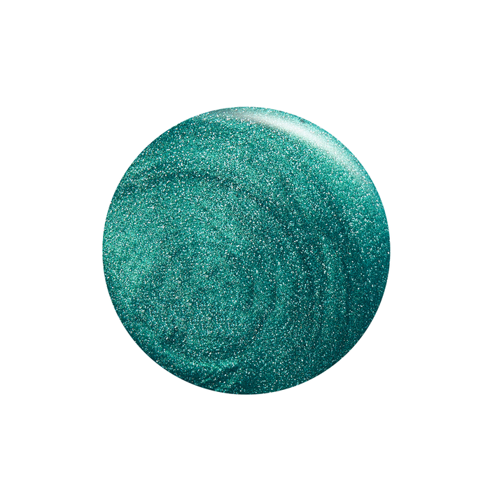 Emerald Memories dark shimmer green nail polish color swatch