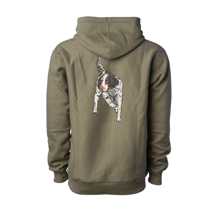 Tri-Color / Olive (Premium Heavyweight) / XS