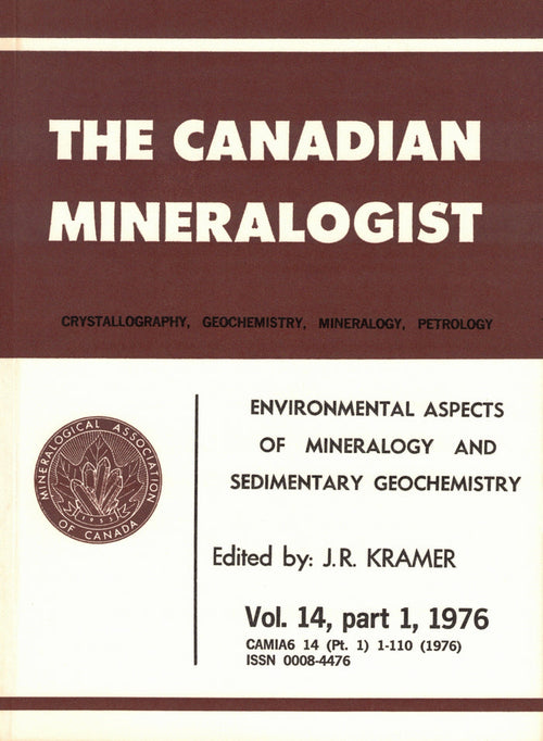 Environmental Aspects of Mineralogy and Sedimentary Geochemistry