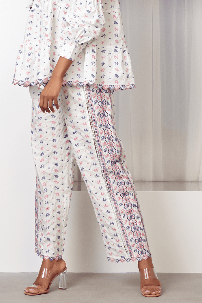 Esmee Supima Cotton White Co-ord Set