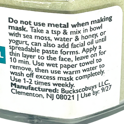 Facial Mask - Matcha Green Tea